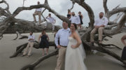 Driftwood beach wedding on Jekyll Island